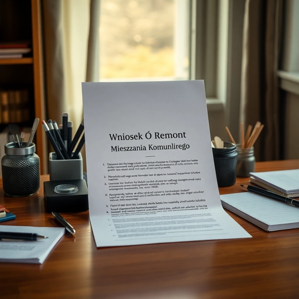 Wniosek O Remont Mieszkania Komunalnego